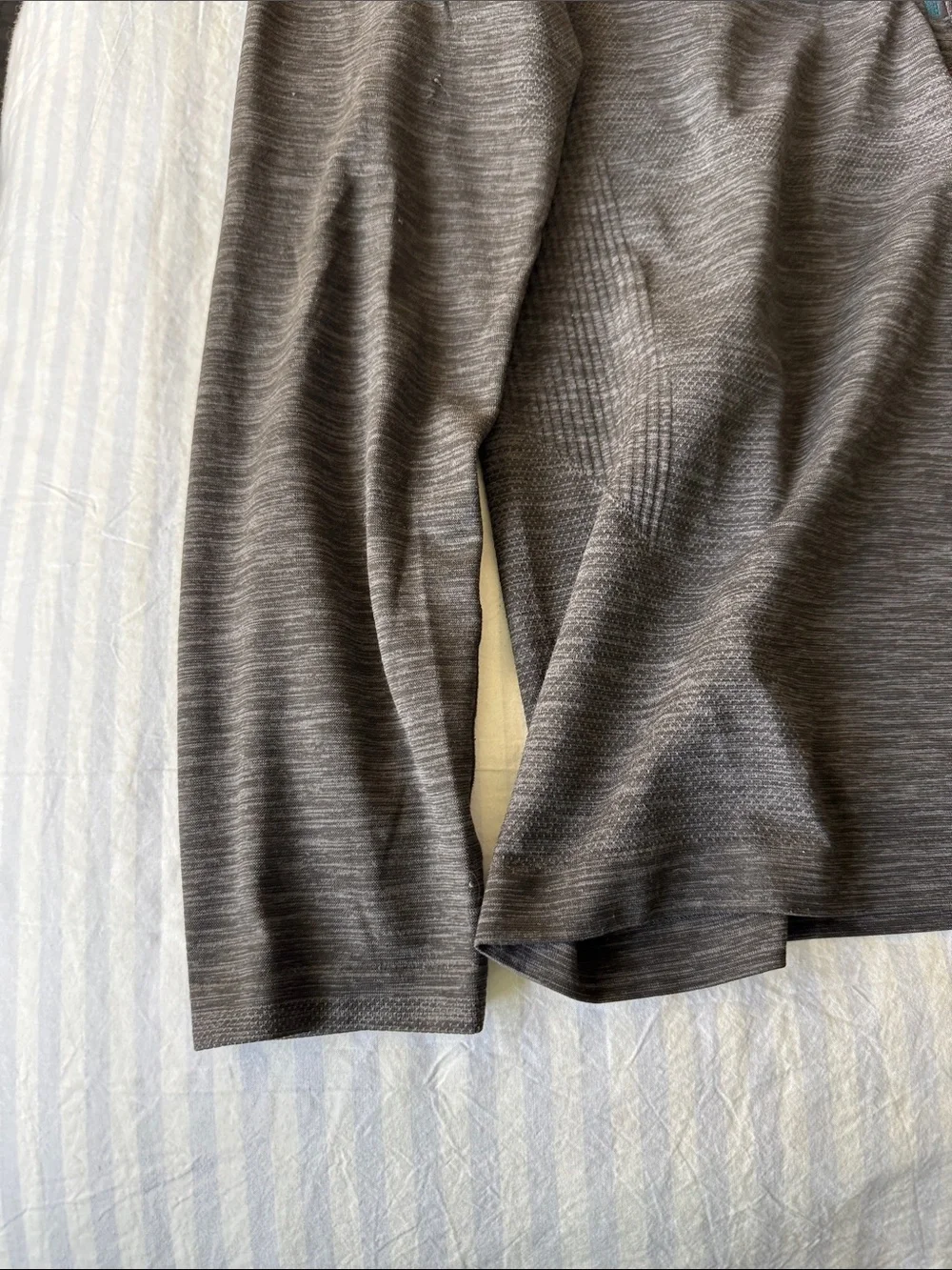 Men's Quarter-Zip Performance Sweater - Gray